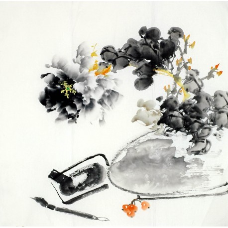 Chinese Cursive Scripts Painting - CNAG007186
