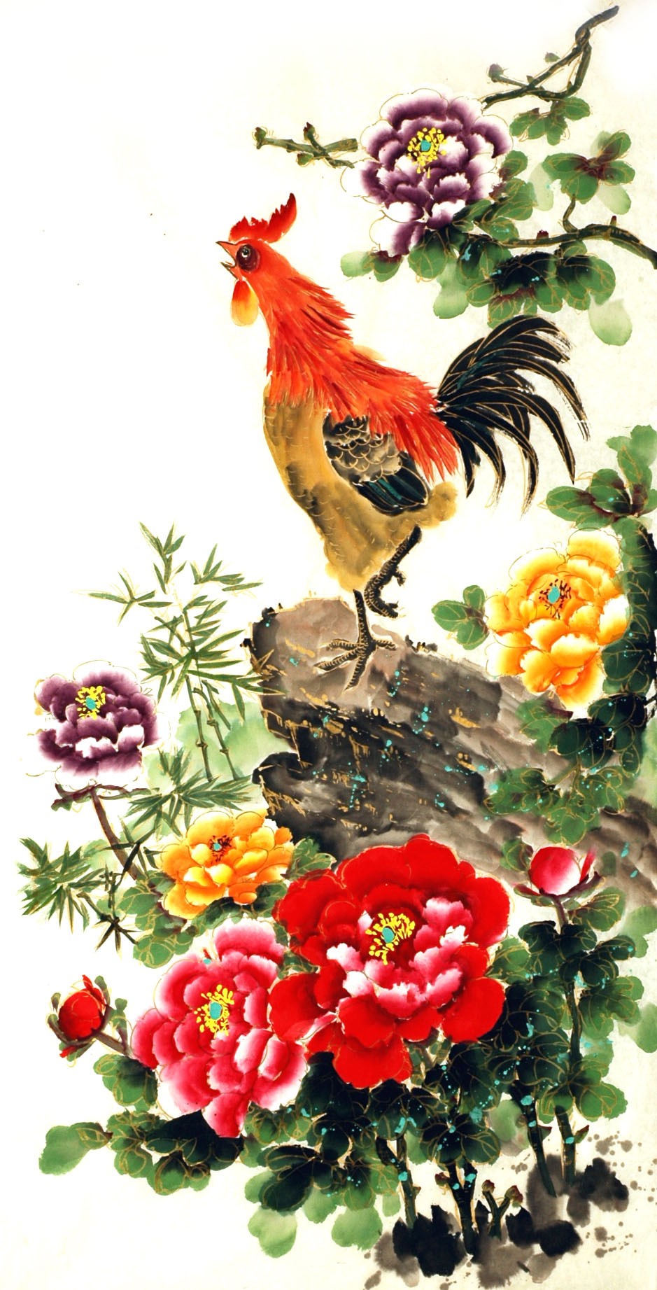 Chinese Cursive Scripts Painting - CNAG007187