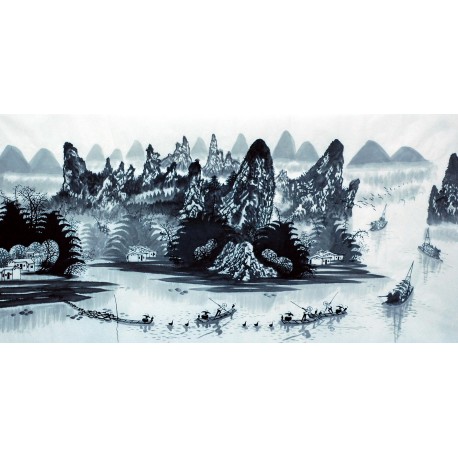 Chinese Cursive Scripts Painting - CNAG007188