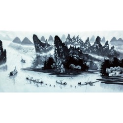 Chinese Cursive Scripts Painting - CNAG007189