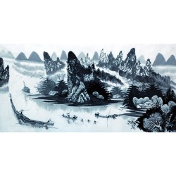 Chinese Cursive Scripts Painting - CNAG007195