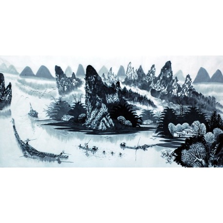 Chinese Cursive Scripts Painting - CNAG007195