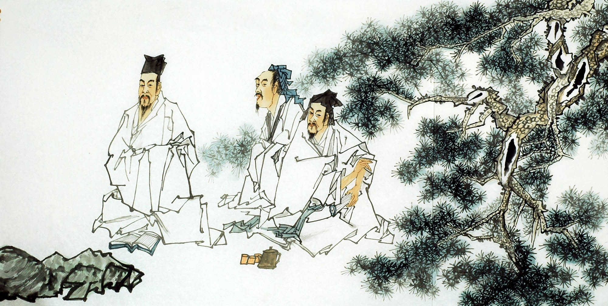 Chinese Cursive Scripts Painting - CNAG007197