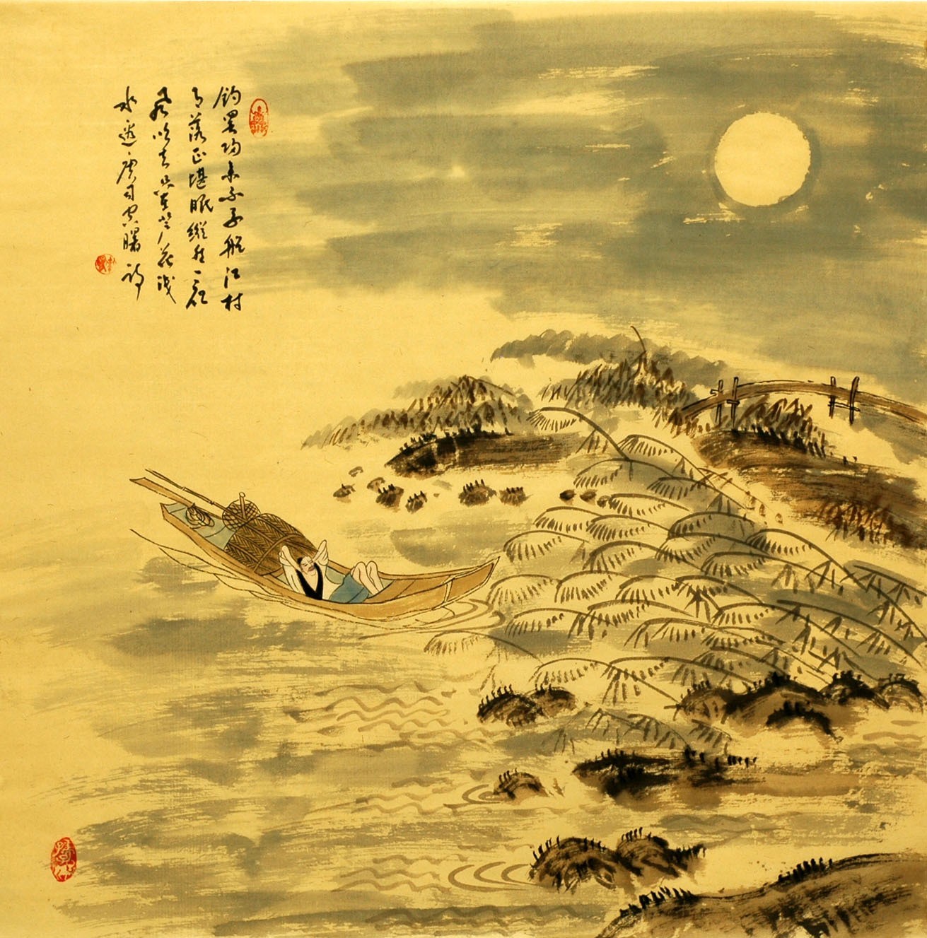 Chinese Cursive Scripts Painting - CNAG007232