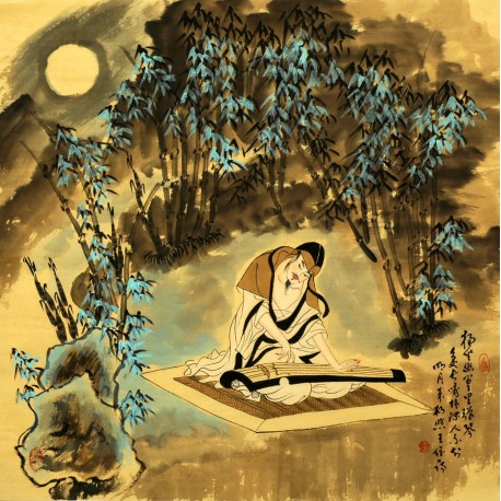 Chinese Cursive Scripts Painting - CNAG007238