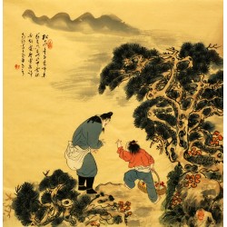 Chinese Cursive Scripts Painting - CNAG007259