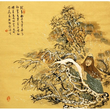 Chinese Cursive Scripts Painting - CNAG007261
