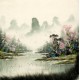 Chinese Cursive Scripts Painting - CNAG007265
