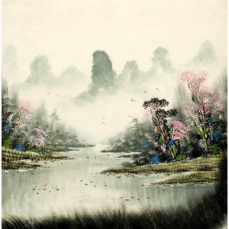 Chinese Cursive Scripts Painting - CNAG007265