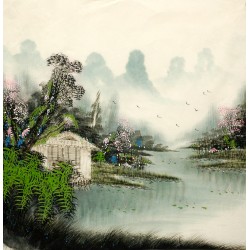 Chinese Cursive Scripts Painting - CNAG007269
