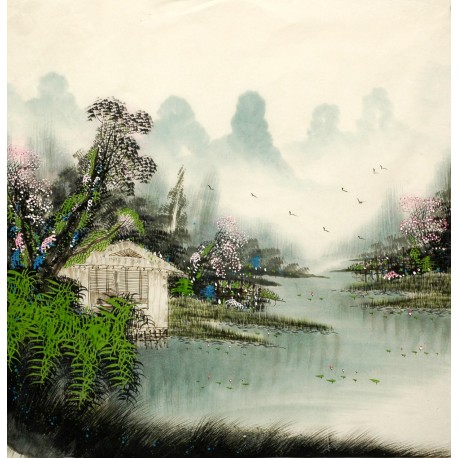 Chinese Cursive Scripts Painting - CNAG007269