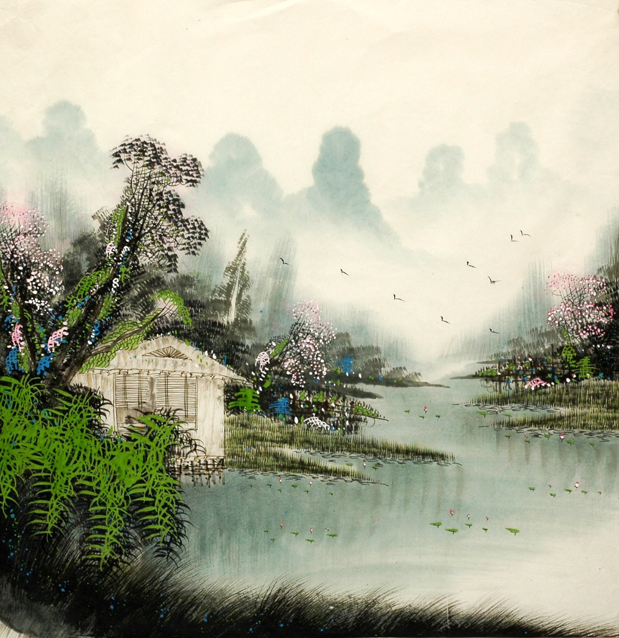 Chinese Cursive Scripts Painting - CNAG007269