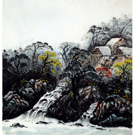 Chinese Cursive Scripts Painting - CNAG007270