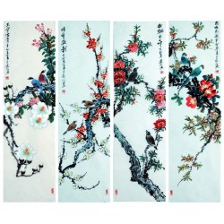 Chinese Flowers&Trees Painting - CNAG007277