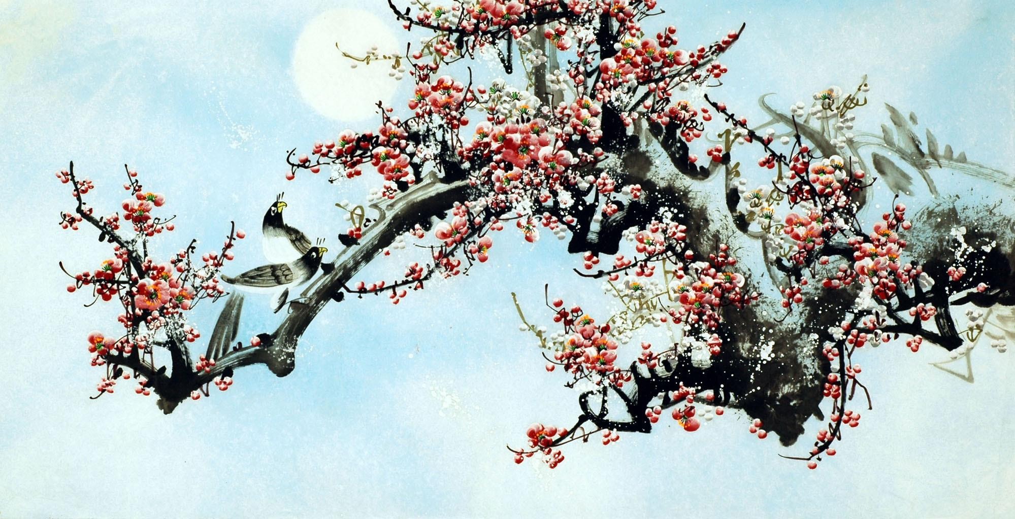 Chinese Plum Painting - CNAG007287