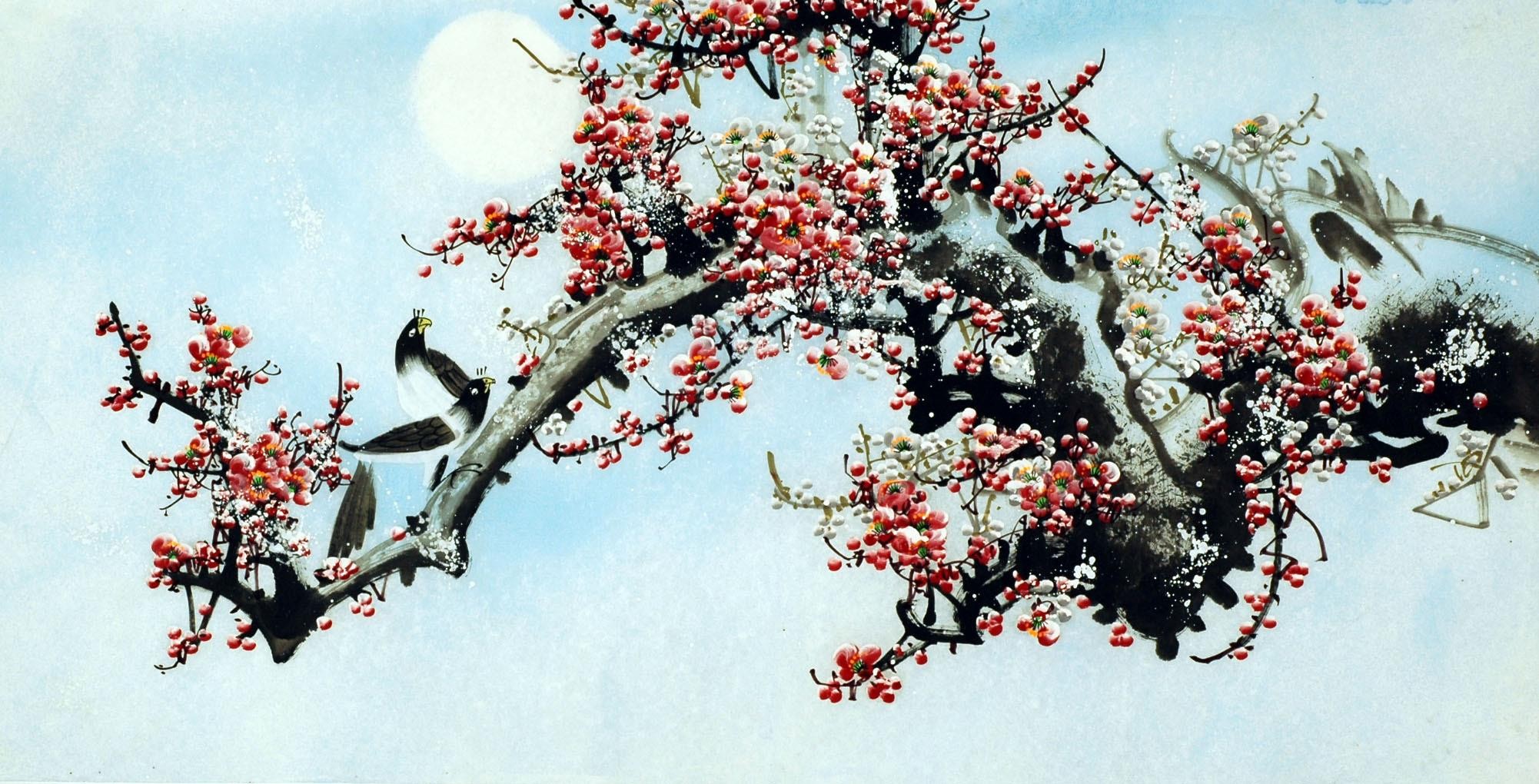 Chinese Plum Painting - CNAG007290