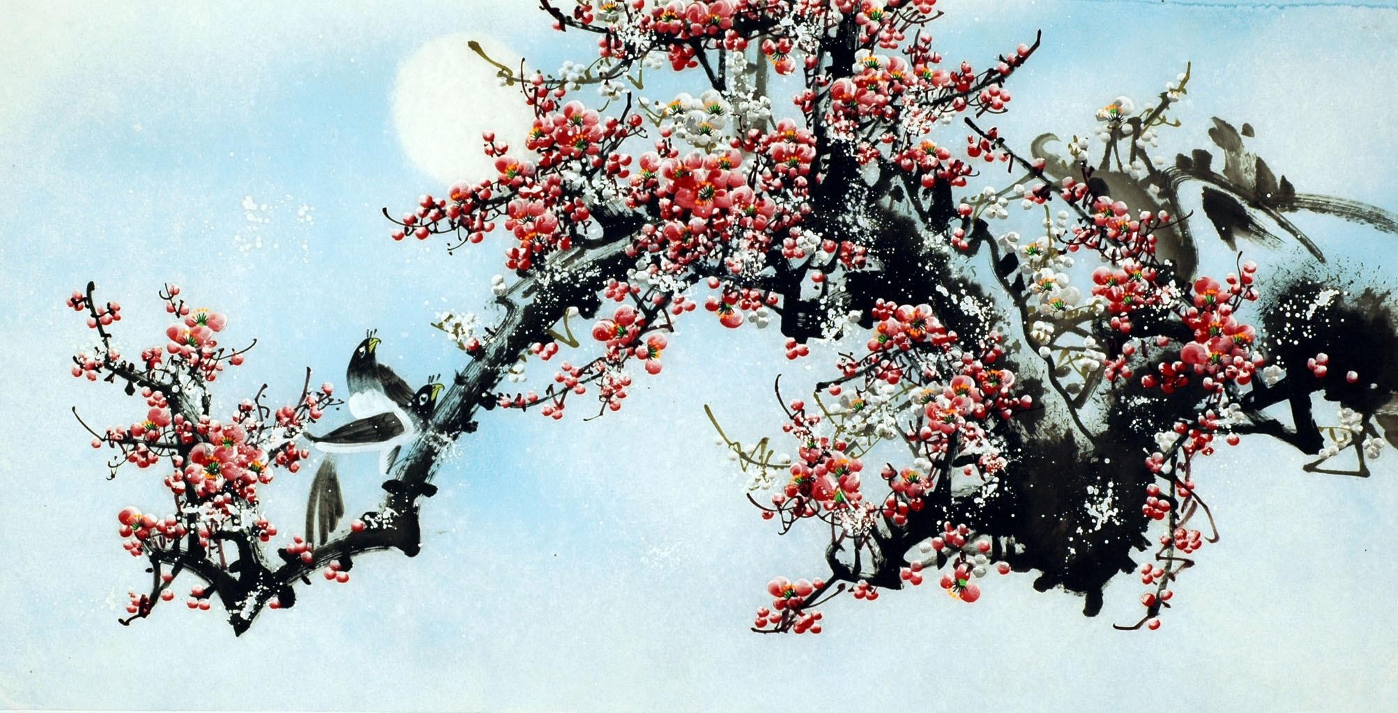 Chinese Plum Painting - CNAG007291