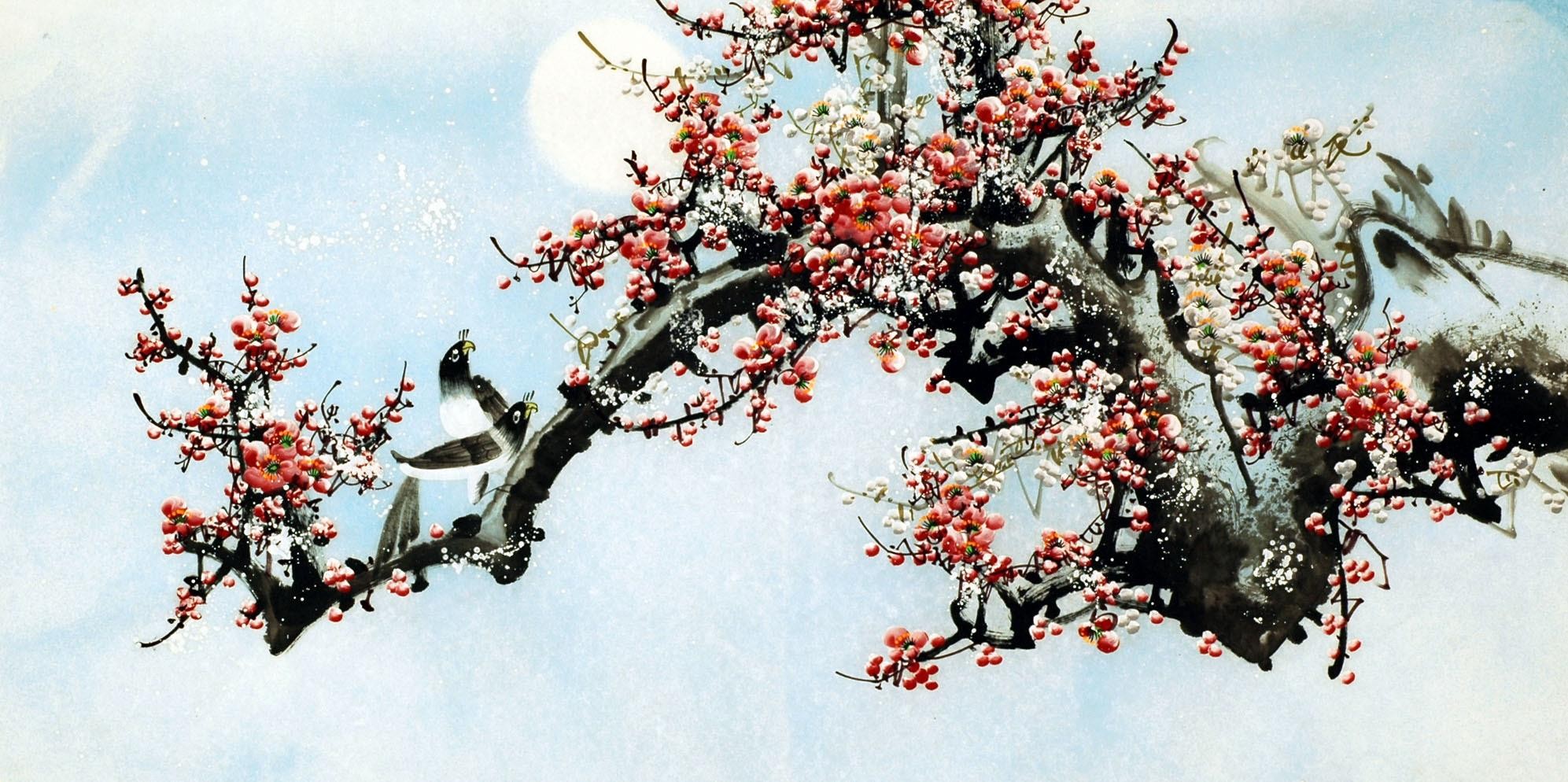 Chinese Plum Painting - CNAG007293