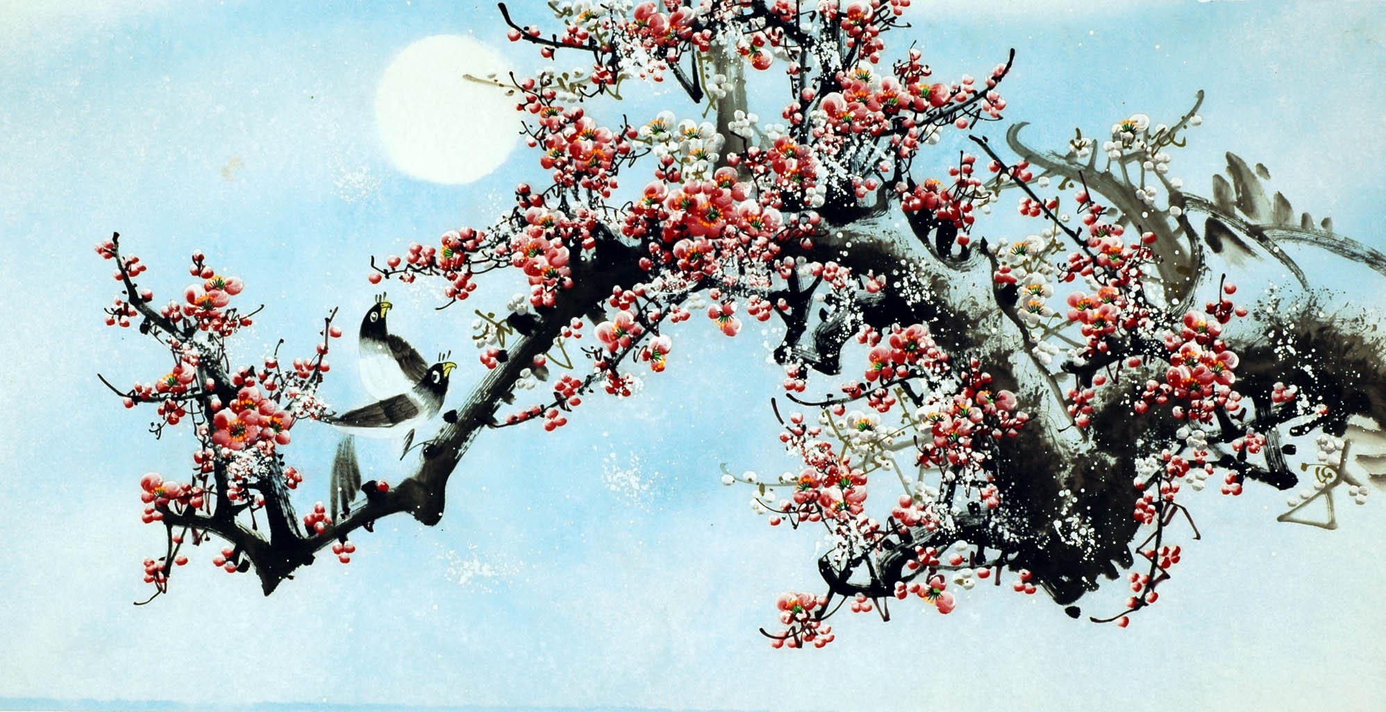 Chinese Plum Painting - CNAG007294