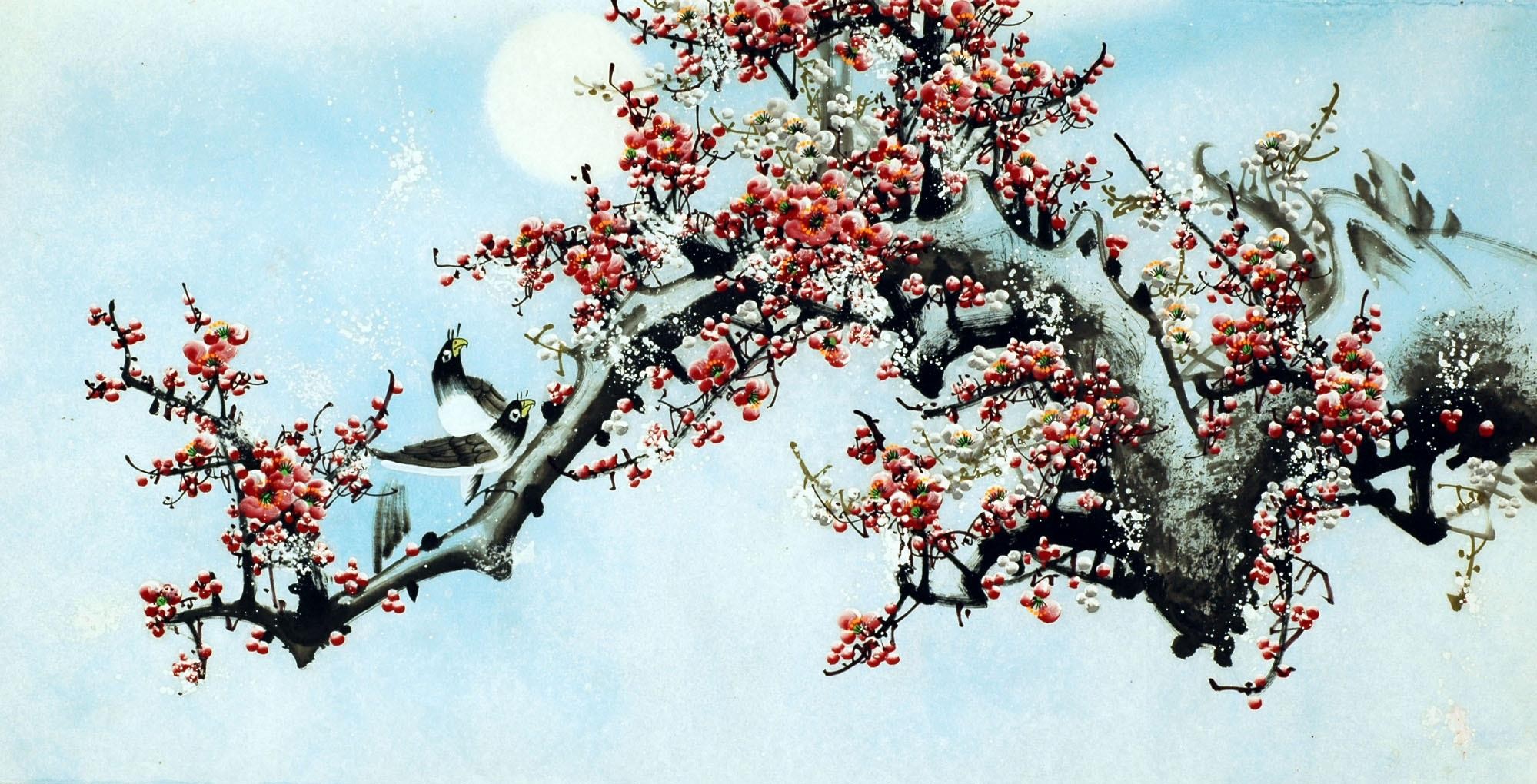 Chinese Plum Painting - CNAG007296