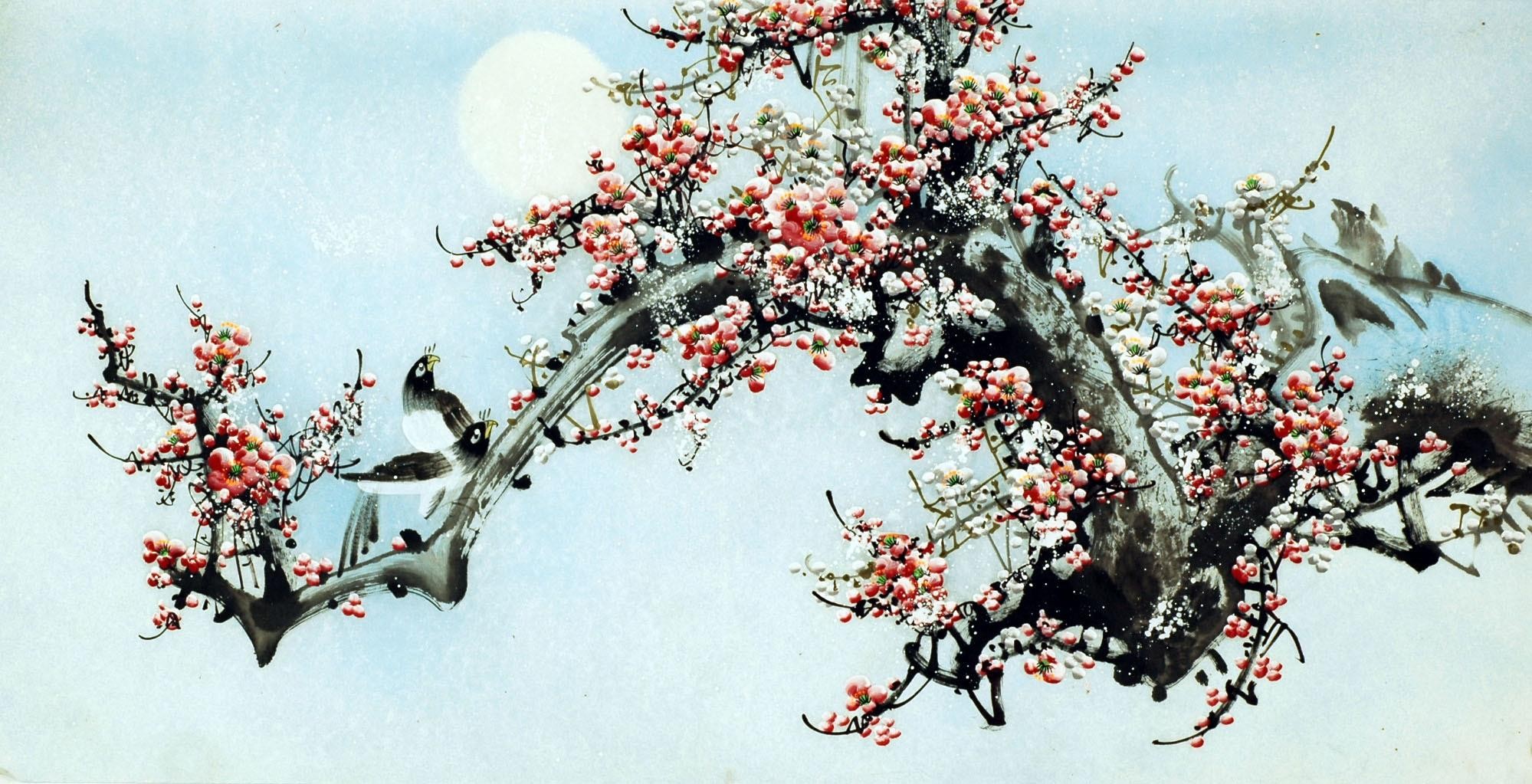 Chinese Plum Painting - CNAG007297
