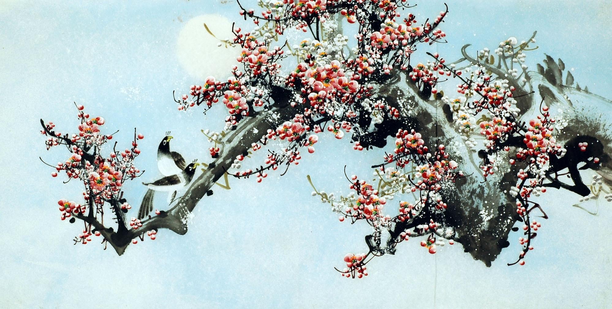 Chinese Plum Painting - CNAG007301