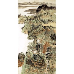 Chinese Landscape Painting - CNAG007307