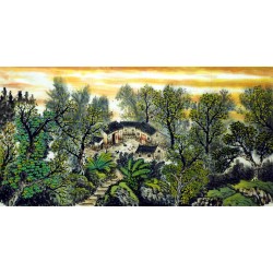 Chinese Landscape Painting - CNAG007310