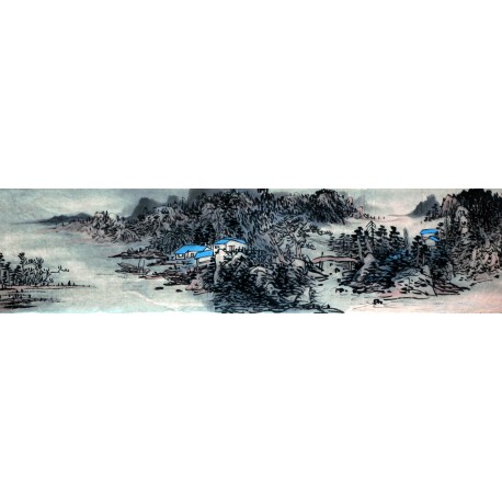 Chinese Landscape Painting - CNAG007311