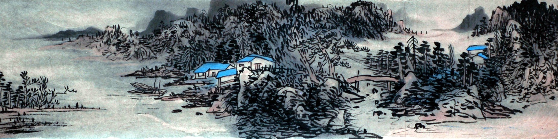 Chinese Landscape Painting - CNAG007311