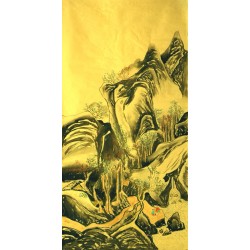 Chinese Landscape Painting - CNAG007321