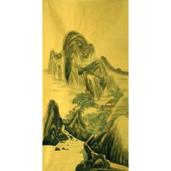Chinese Landscape Painting - CNAG007324