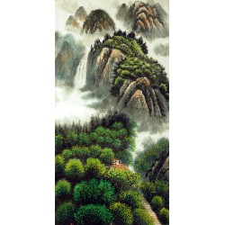 Chinese Landscape Painting - CNAG007326