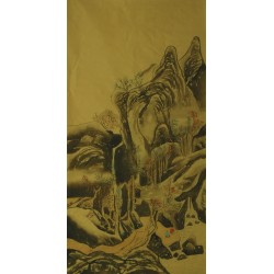 Chinese Landscape Painting - CNAG007329