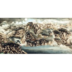 Chinese Landscape Painting - CNAG007331