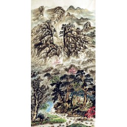 Chinese Landscape Painting - CNAG007332