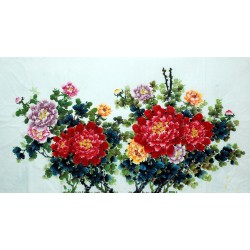 Chinese Peony Painting - CNAG007334