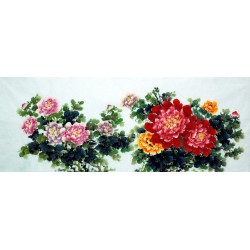 Chinese Peony Painting - CNAG007336