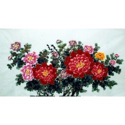 Chinese Peony Painting - CNAG007342