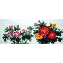 Chinese Peony Painting - CNAG007350
