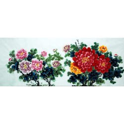 Chinese Peony Painting - CNAG007354