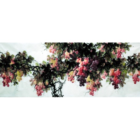 Chinese Lotus Painting - CNAG007400