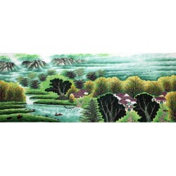 Chinese Landscape Painting - CNAG007408