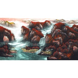 Chinese Landscape Painting - CNAG007417