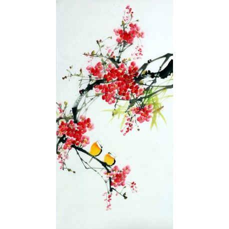 Chinese Flowers&Trees Painting - CNAG007460