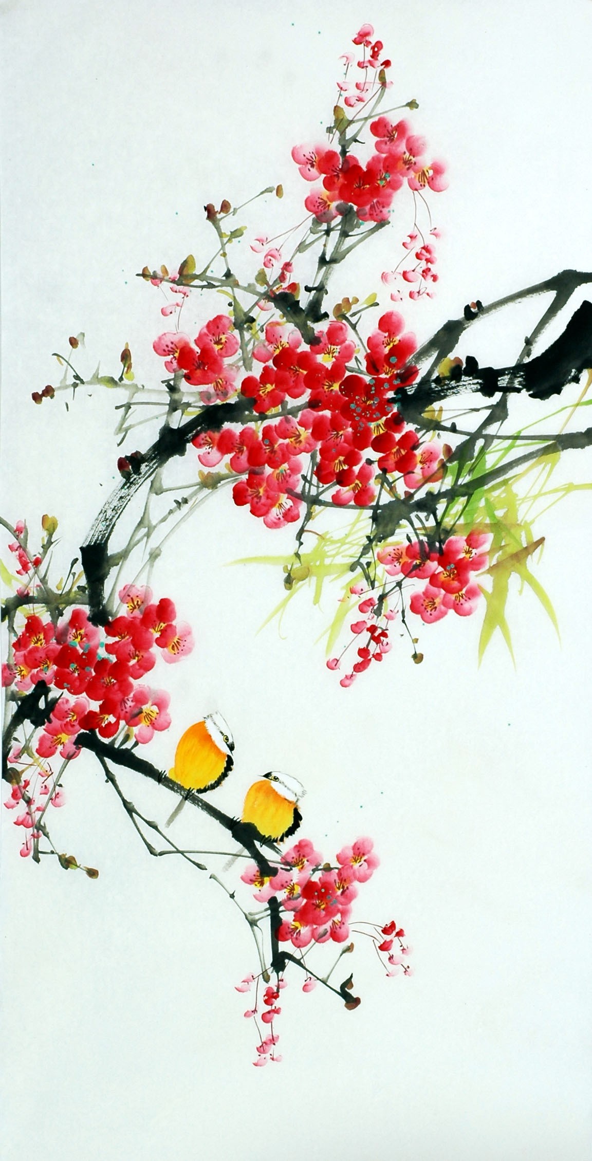 Chinese Flowers&Trees Painting - CNAG007460