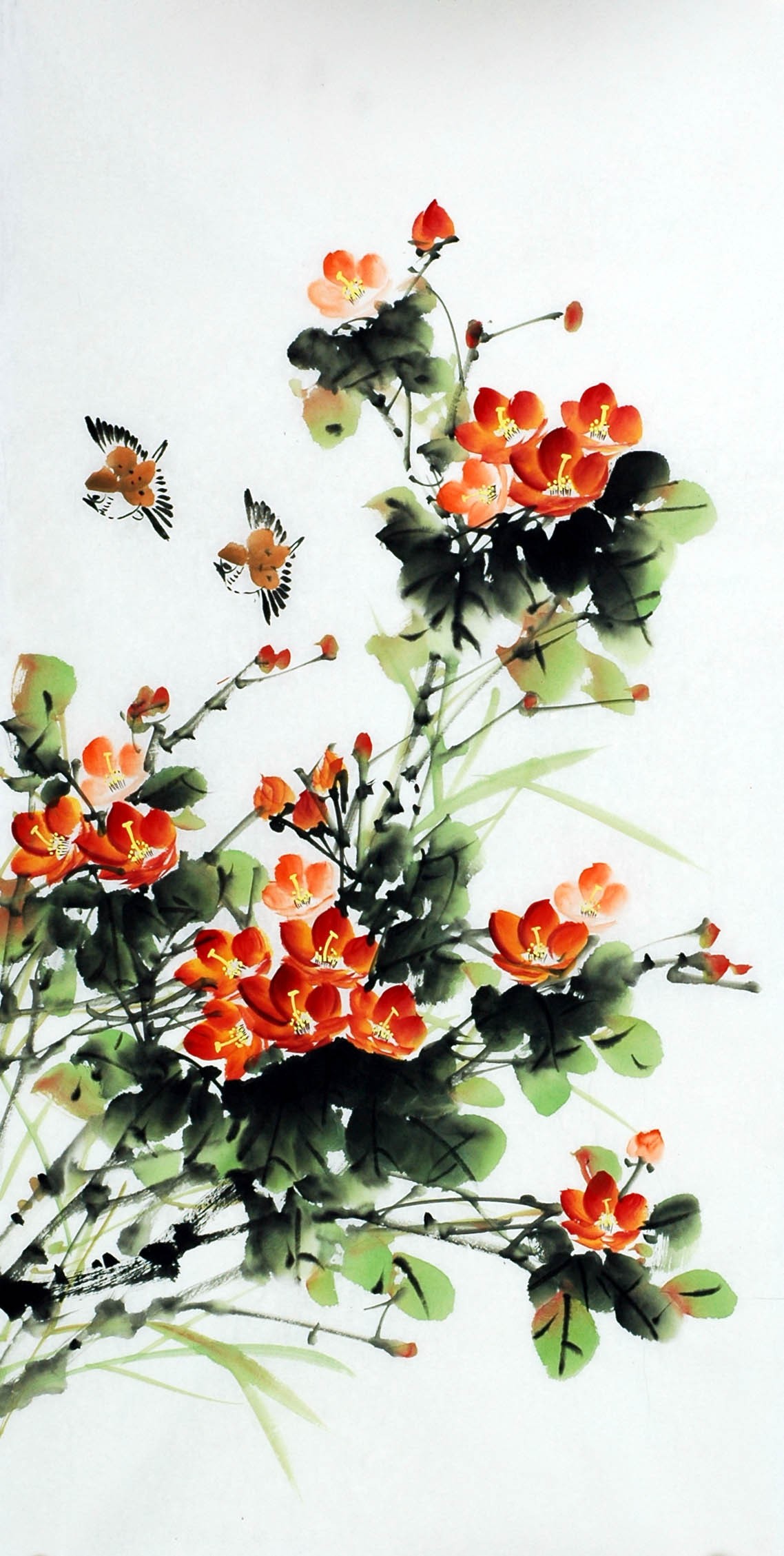 Chinese Flowers&Trees Painting - CNAG007462