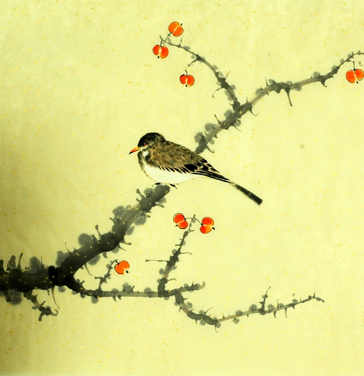 Chinese Flowers&Trees Painting - CNAG007464