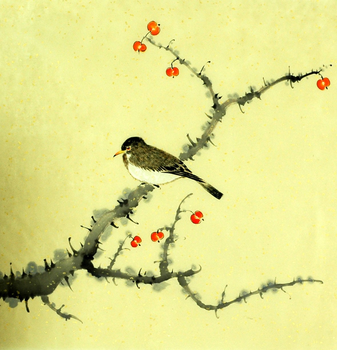 Chinese Flowers&Trees Painting - CNAG007465