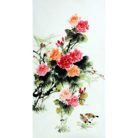 Chinese Flowers&Trees Painting - CNAG007466